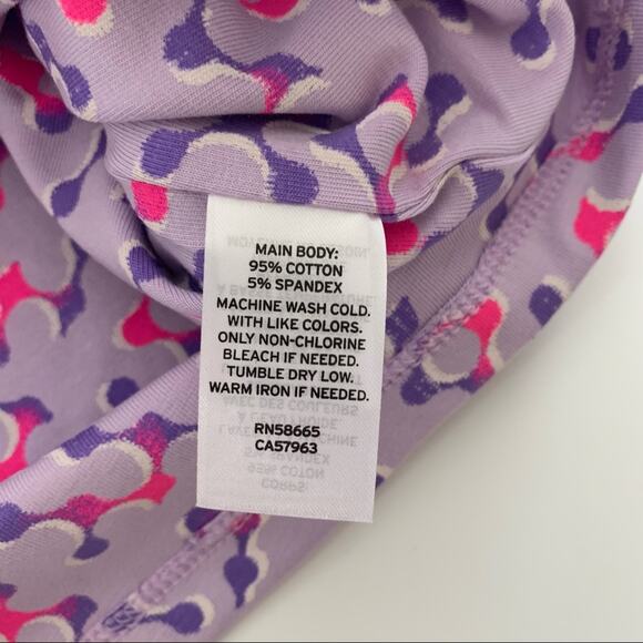 BP Purple and Pink Geometric Shapes Y2K Crop Tube Top Medium - Picture 5 of 7